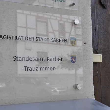 Ferienwohnung Geibelhof Karben Exterior foto
